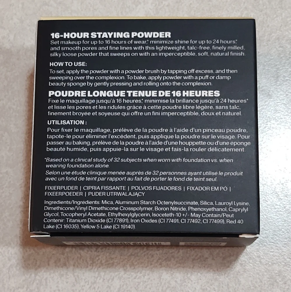 MORPHE ~ BAKE & SET SETTING POWDER in BANANA ~ NIB